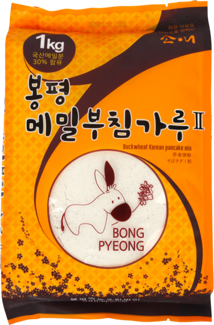 봉평 국산 메밀가루, 1개, 1kg