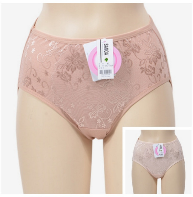 티케이마켓 여자 플라워 패턴 삼각팬티 여성쿨소재팬티