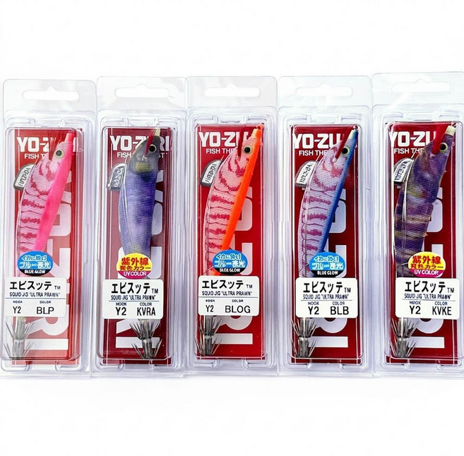 요즈리 삼봉에기 (5종 세트), 1세트, 14g, 5개 SET