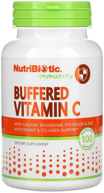 NutriBiotic 면역력 완충형 비타민C 글루텐 무함유 캡슐 100정, 100 개 -선택하신 용량이 사진보다 우선합니다., 1개 - 쿠팡
