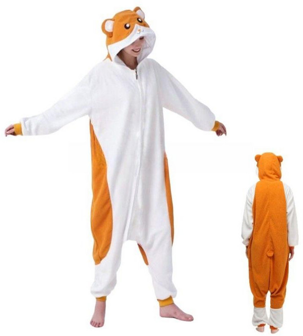 날다람쥐잠옷 동물 수면 파자마 집순이 귀여운 겨울 포근 잠옷