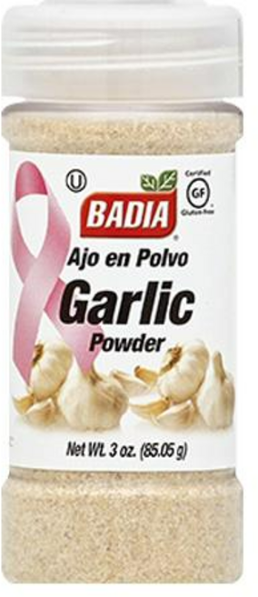 바디아 갈릭 파우더, 85.05g, 1개