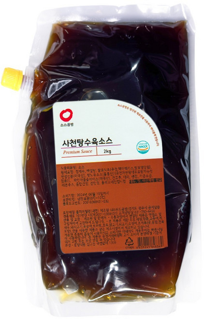 사천탕수육 소스 (2Kg), 2kg, 1개