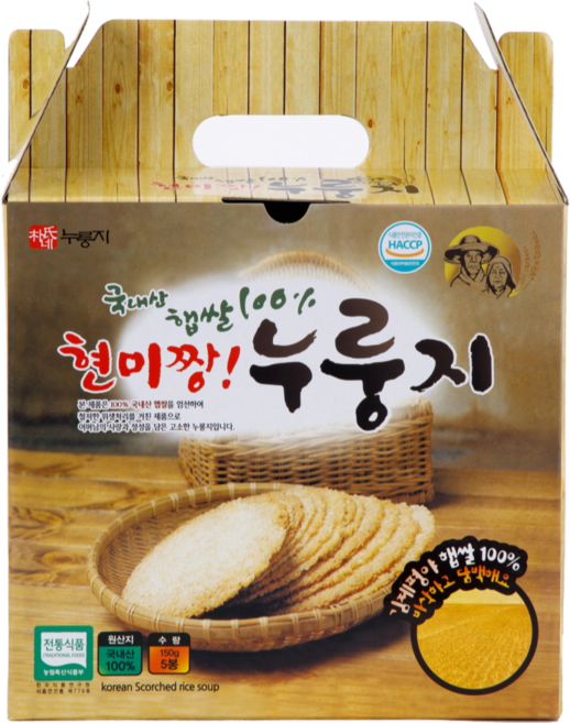 현미짱누룽지 (150g)_ 박씨네누룽지, 5개, 150g