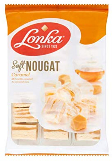 누가 | 론카 | 소프트 누가 카라멜 | 총 중량 200g Nougat | Lonka | Soft Nougat Caramel | Total Weight 7.05 ounce, 1개, 199g