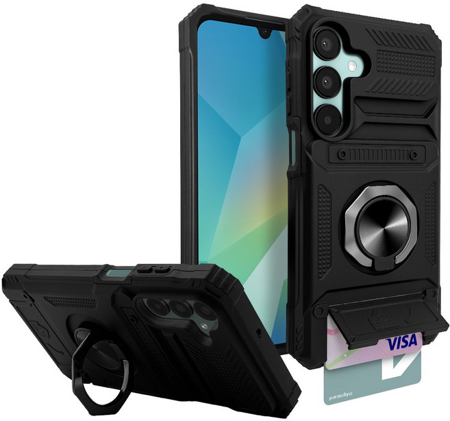 인트그로 헥사곤 카드수납 범퍼 휴대폰 케이스