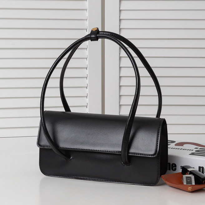 엔도르시 여성용 심플 플랩 네모 토트 숄더백 EBA741