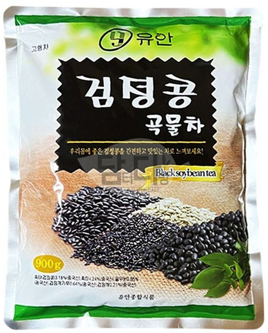 유안 자판기용 검정콩곡물차 900g