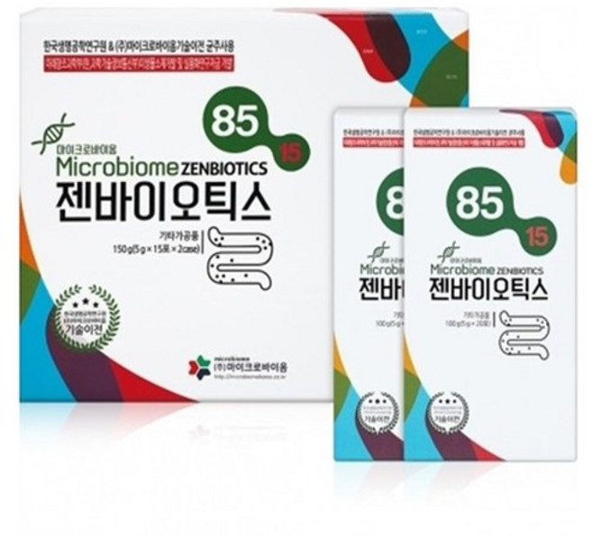 (주)마이크로바이옴 젠바이오틱스 30포, 150g, 2개