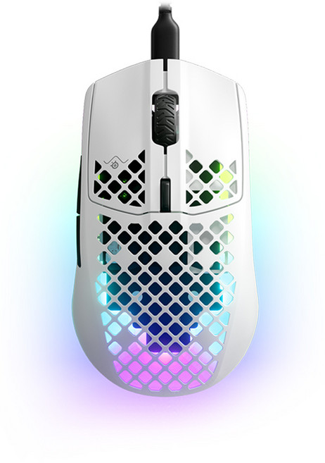 Steelseries 賽睿 Aerox 3 光學滑鼠, 白色,主商品