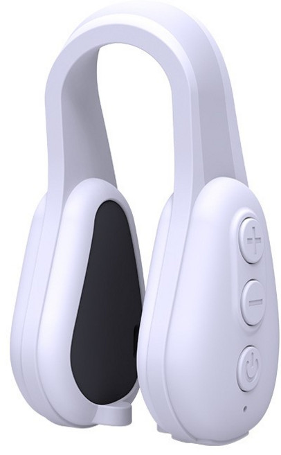 GURAN 미세전류 코 교정기 ems 고주파 마사지기 콧볼 마사지기 코라인 케어, 화이트, Y10