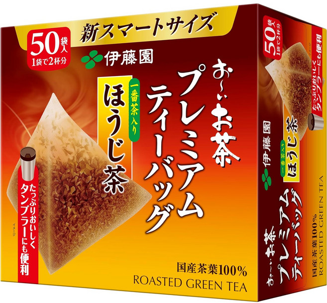 이토엔 프리미엄 오이오차 호지차 티백 1.8g x 50입 일본, 50개입, 1개