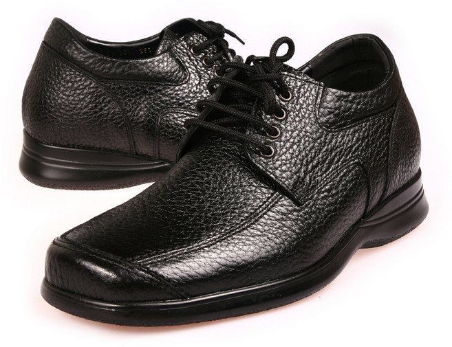 7cm키높이 남자구두 오플 블랙 남자캐쥬얼화 96-LS-11