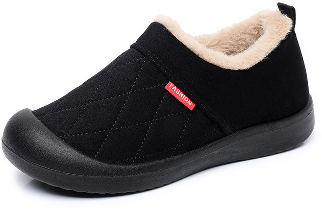 保暖靴 休閒 百搭 舒適 雪地靴 加絨 加厚棉靴 平底 軟底 防滑 媽媽鞋 中老年雪靴