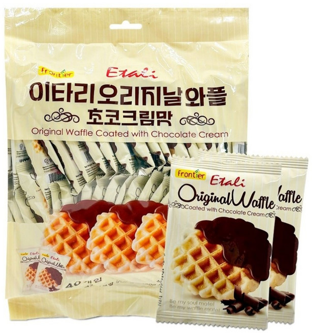 이타리 오리지날 와플 초코크림맛, 1개, 280g