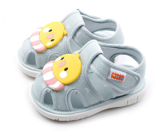 풋풋 오리 토끼 삑삑이샌들 베이비샌들 유아샌들 아기신발 소리신발 삑삑이신발 돌아기신발 걸음마신발 아기샌들