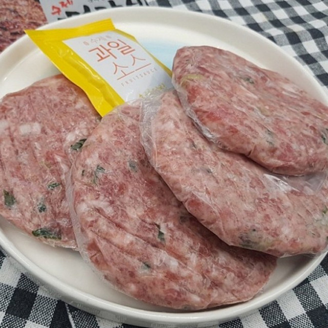 한돈 수제 너비아니 떡갈비 400g x 1팩, 1개