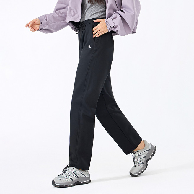 데일리 방한 기모바지 작업복 여자 초 겨울 초봄 등산바지