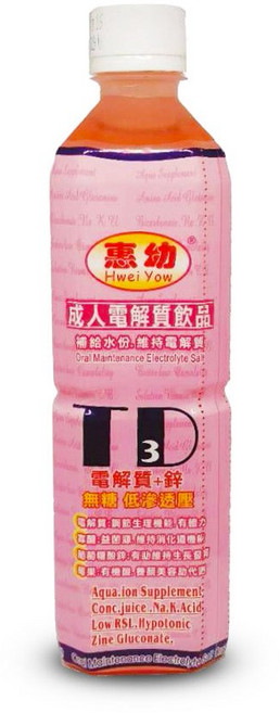 惠幼 莓果電解質飲品, 1個, 500ml