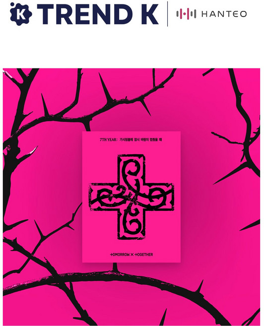 투모로우바이투게더 TXT 미니 8집 7주년 앨범 가시덤불에 잠시 바람이 멈췄을 때 위버스, 1개