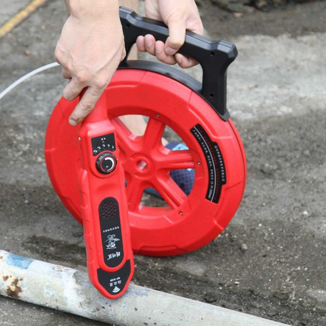 배관 탐지기 관로 카메라 하수관 관로탐지기 측정 하수도 충전식, 20m(충전형) - 프로브 20세트, 1개