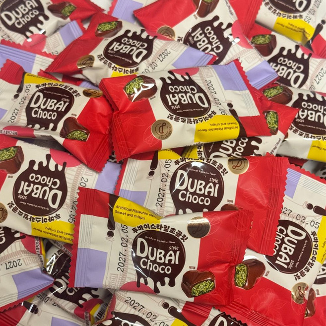 모두진아 두바이스타일 초콜릿, 40개, 9g