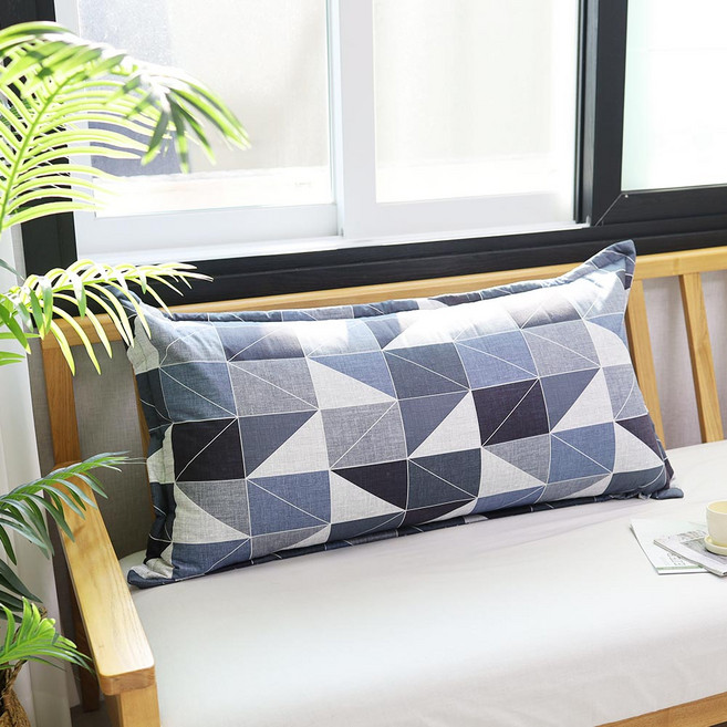 쇼파 침대 대형 등받이쿠션 등쿠션 솜포함 30종, 믹스패치(솜포함), 블루그레이