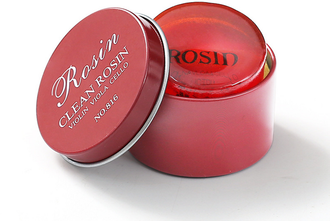 NO.816 鐵盒松香, 紅色 (大/中/小提琴/胡琴), 1個, 紅色