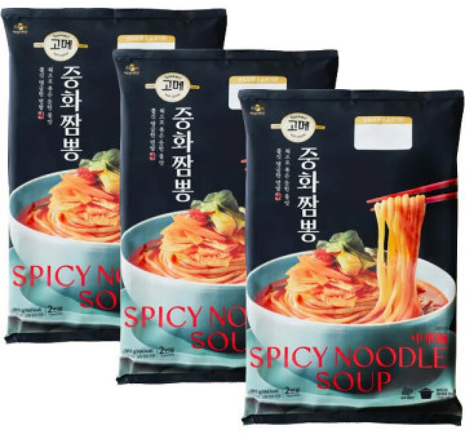 CJ 고메 중화 짬뽕, CJ 고메 중화 짬뽕 652g x3개