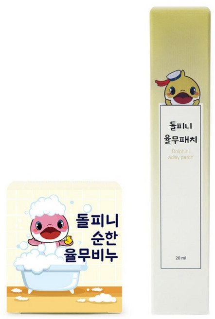 돌피니 순한 율무 비누 100g + 패치 20ml, 1개