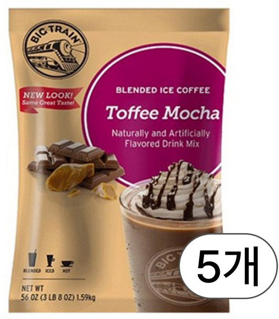 빅트레인 토피모카 파우더, 1.59kg, 1개입, 5개