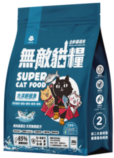 貓樂園 無敵貓糧 大洋鮮極魚, 1個