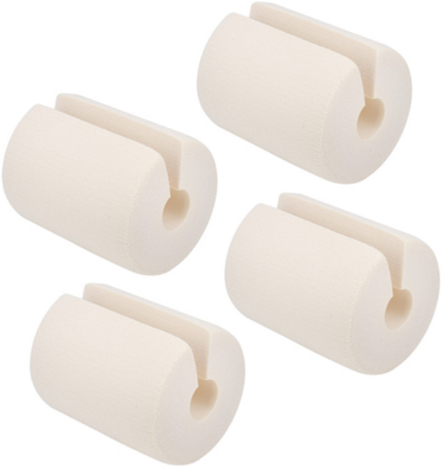 문닫힘방지 안심 도어쿠션 1세트, 베이지, 4개