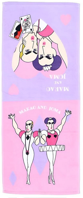 일본 애니 캐릭터 페이스타올 짱구는못말려 디자인 부드러운 데일리 수건, 1개, 핑크(중성마녀)