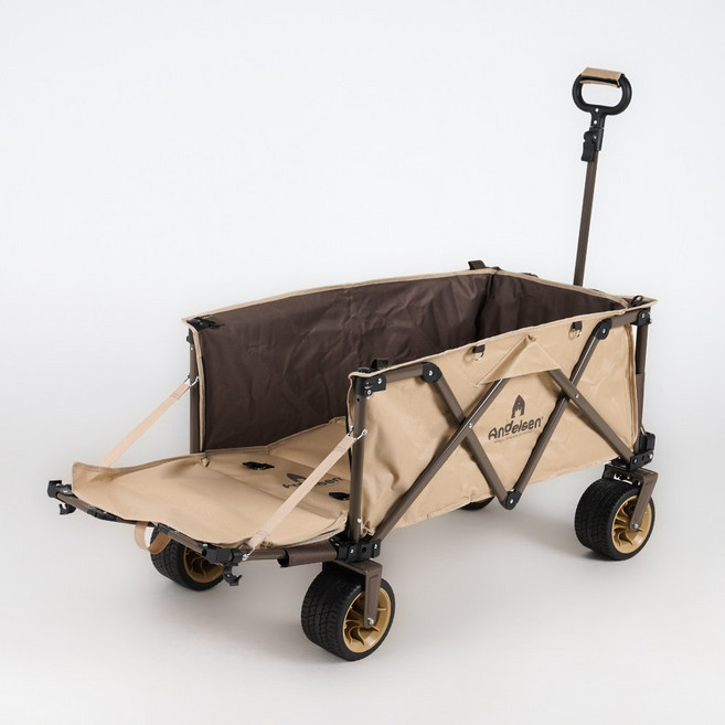 판매1위 안델센 V3 울트라 캠핑 웨건(뒷문개방형) 4종 컬러 출시 (광폭타이어 바퀴분리 세척 3단핸들 저소음 견고성 강화), 모카무스, 1개
