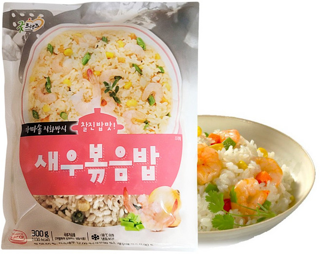 굿프랜즈 가마솥 직화방식 새우볶음밥, 10개, 300g