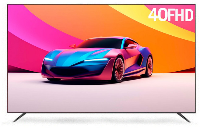 프리토스 40인치 Full-HD TV LED 원룸 캠핑 가성비 중소기업TV, 프리토스 40인치 FHD