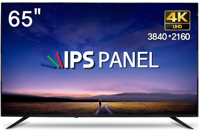 위드라이프 65인치 4K UHD TV 대기업정품패널 고화질 프리미엄티비, 165cm/65인치, 65U, 스탠드형, 고객직접설치