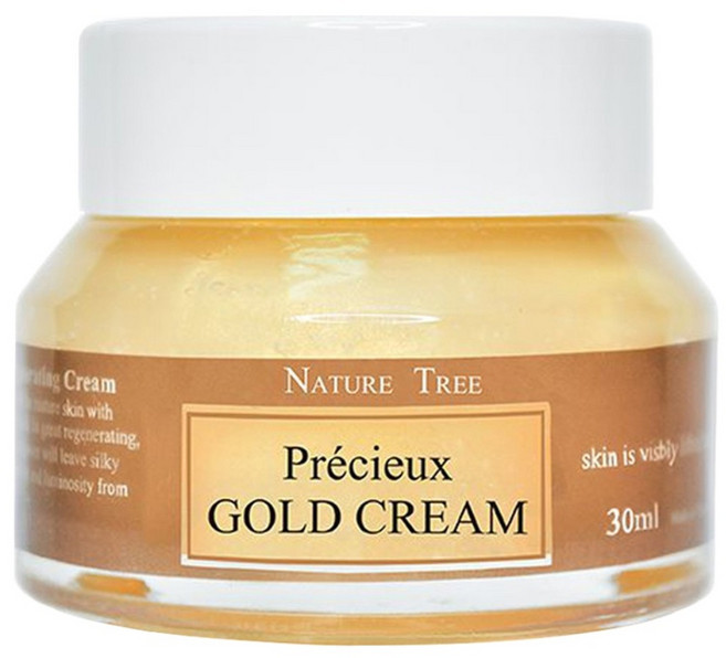 NATURE TREE 自然樹 黃金賦活乳霜 30ml 活化緊緻肌膚 高效保濕, 1罐