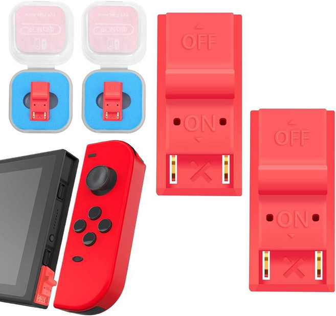 RCM 로더 지그 단락 스위치 복구 모드 공구 박스 NS 전동 액세서리 커넥터 빨간색, 빨강*2