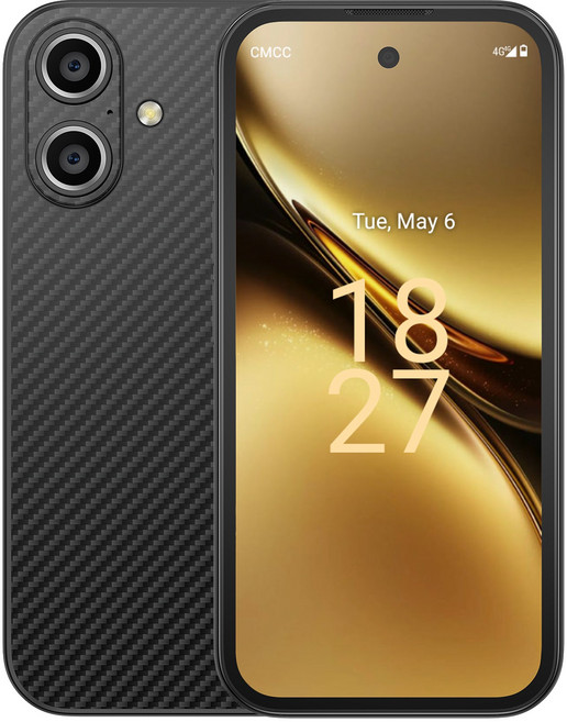 AIEK Q333 4GB RAM 64GB ROM 안드로이드 12.0 스마트폰 2000mAh Face ID 4G LTE 타입-C OTG 3.58인치 화면 소형폰, Black