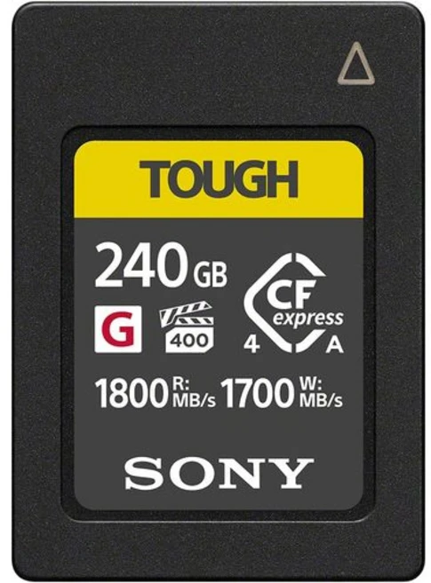 SONY (소니) CEA-G240T CFexpress Type A 메모리 카드 대용량 240GB TOUGH - 쿠팡