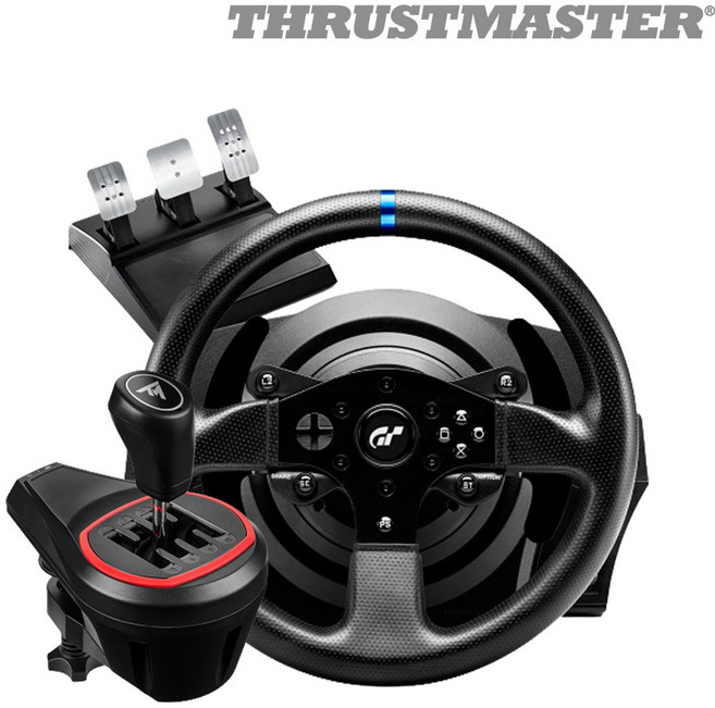 트러스트마스터 T300RS GT 레이싱휠 + TH8S 시프터 패키지