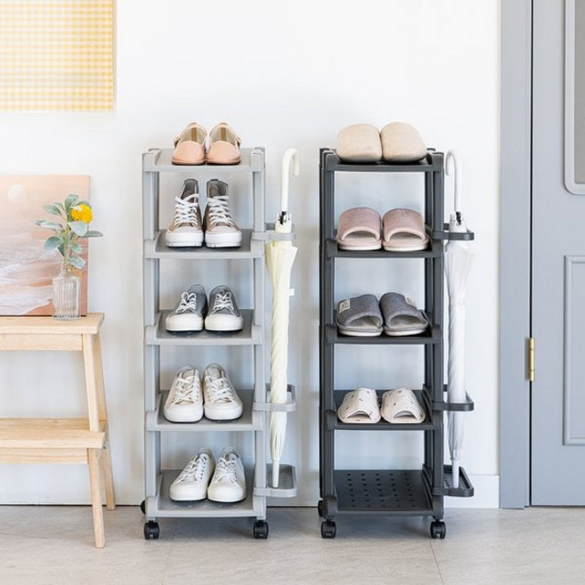 멀티 신발장 슬림 5단 정리대 창신리빙