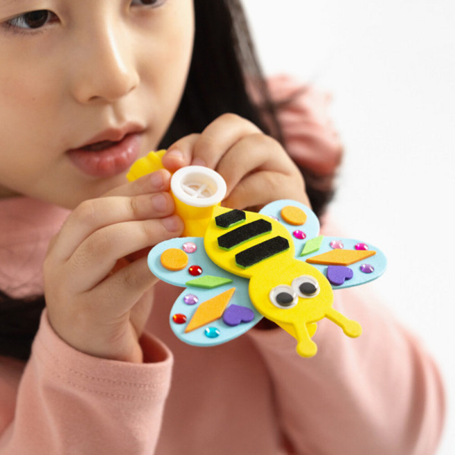 봄 피리 만들기, 나비