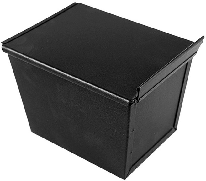 1/2 대식빵팬 (뚜껑포함) diy 빵틀 제과제빵도구 조리기구 도구 큐브식빵 홈베이킹, 1개