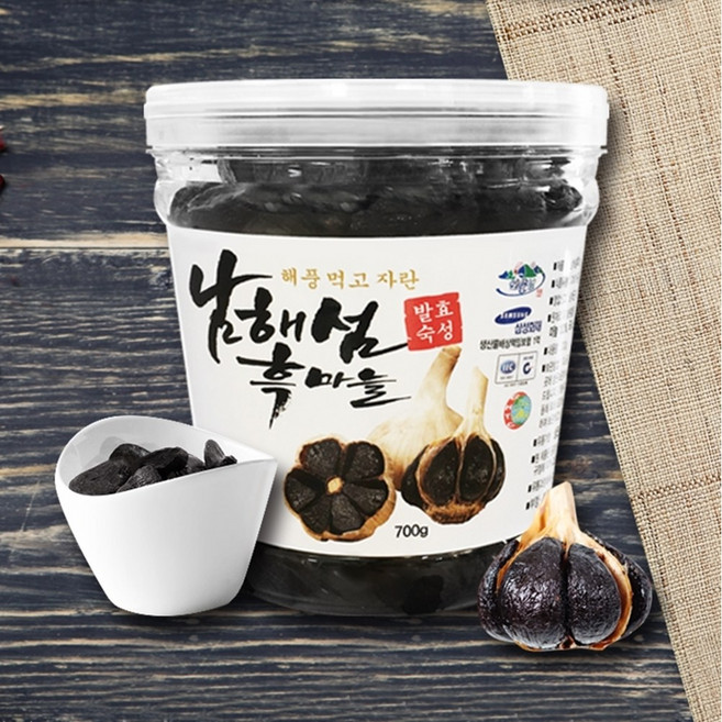 남해섬흑마늘 깐흑마늘 700g, 1개