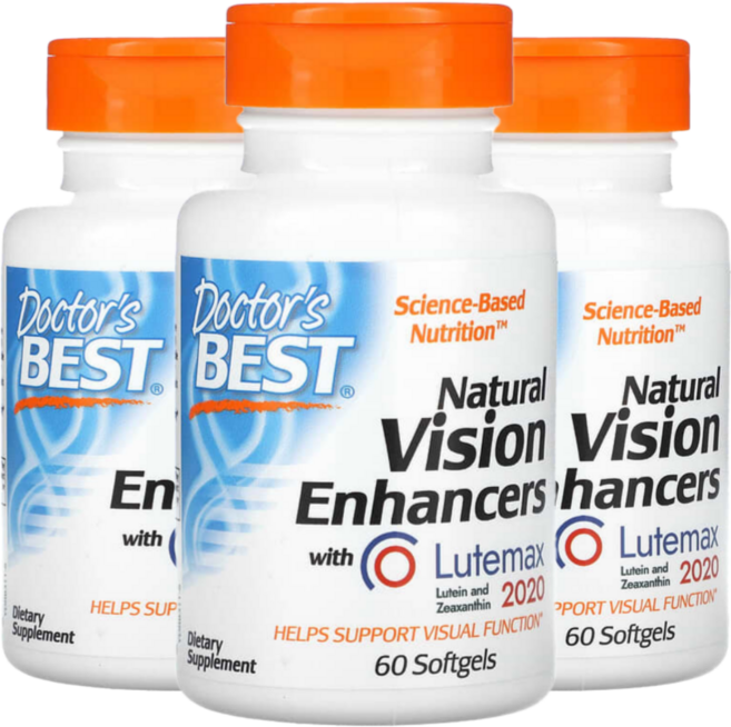 닥터스베스트 3개X Lutemax 2020 소프트젤 60정, 3개