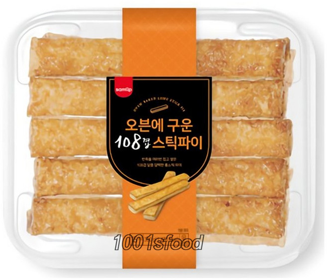 삼립 오븐108겹스틱파이 15입×3봉, 990g, 1세트