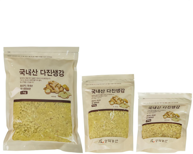 성덕농산 국내산 안동 다진생강 1kg, 1개